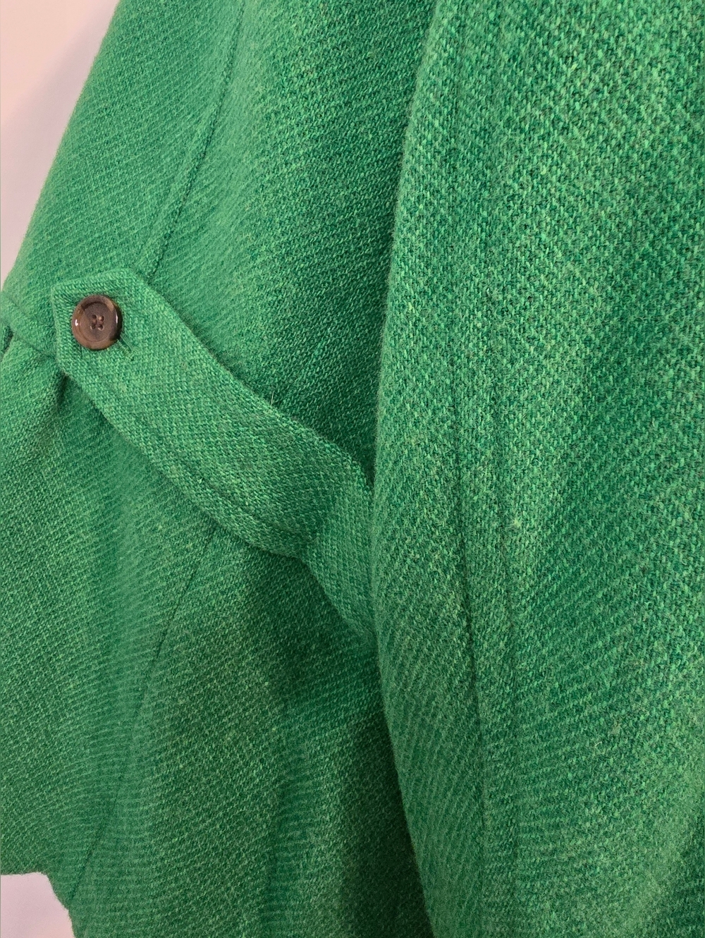 Talbots wool blend jacket green preppy old money classic fall polished - Picture 8 of 14